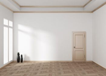 Празна стая врата